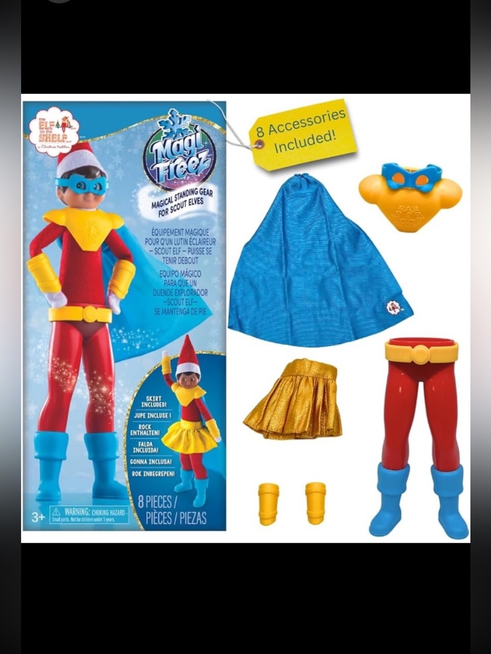The Elf on the Shelf MagiFreez Polar Power Hero Accessory Box NWT